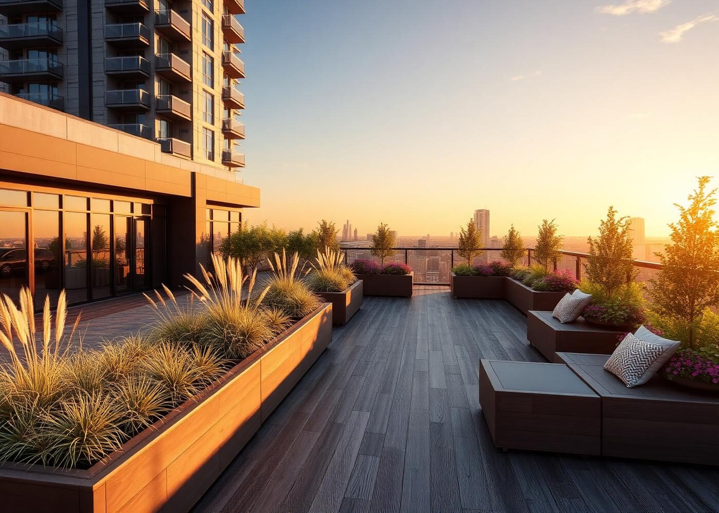 Rooftop Amenity Terrace